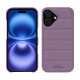 Coque matelassée Apple iPhone 16 - Lilas PU ( Pantone #b9a3e3 )