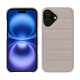 Funda acolchada Apple iPhone 16 - Taupe innocent ( Pantone #d6d2c4 ) 