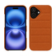 Capa almofadada para Apple iPhone 16 - Orange vibrant ( Pantone #e36b39 ) 