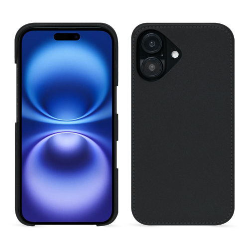 Funda de piel Apple iPhone 16