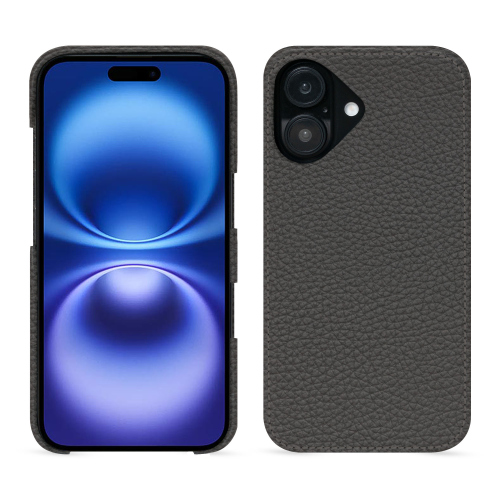 Capa premium para iPhone 16 | Elegância e exclusividadeAnthracite ( Pantone #41403c ) 