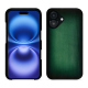 Lederschutzhülle Apple iPhone 16 - Vert Patine