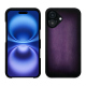 Coque cuir Apple iPhone 16 - Violet Patine
