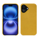Funda de piel Apple iPhone 16 - Jaune soulèu ( Pantone #F3B934 )