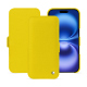 Custodia in pelle Apple iPhone 16 - Jaune fluo ( Pantone #c9ff57 ) 