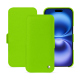 Housse cuir Apple iPhone 16 - Vert fluo ( Pantone #00ab5f ) 