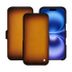 Housse cuir Apple iPhone 16 - Doré Patine