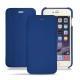 Apple iPhone 6S leather case - Bleu Océan PU