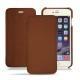 Apple iPhone 6S leather case - Marron PU