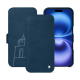 Custodia in pelle Apple iPhone 16 - Blu mediterran ( Pantone #0E3043 )