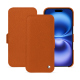 Funda de piel Apple iPhone 16 - Orange vibrant ( Pantone #e36b39 ) 