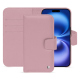 苹果 iPhone 16 皮革钱包保护套 - Rose ( Nappa - Pantone #efbae1 ) 