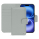 Custodia in pelle Apple iPhone 16 - Gris ( Nappa - Pantone #c1c6c8 ) 