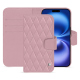 Funda de piel para cartera Apple iPhone 16 - Rose - Couture ( Nappa - Pantone #efbae1 ) 