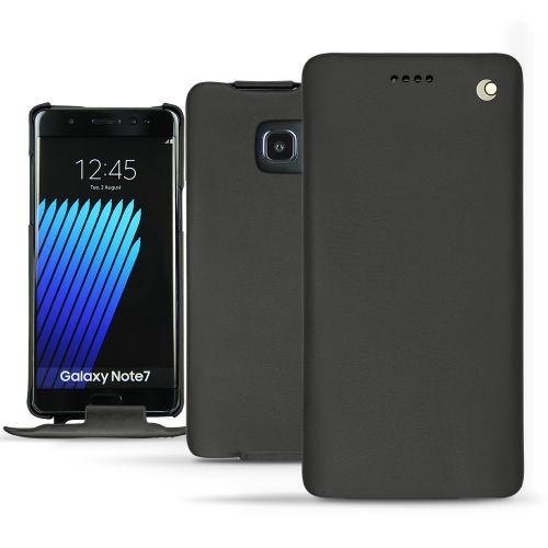 Housse cuir Samsung Galaxy Note 7 - Noir ( Nappa - Black ) 