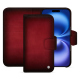 Custodia in pelle Apple iPhone 16 - Rouge Patine