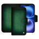Funda de piel para cartera Apple iPhone 16 - Vert Patine