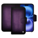 Apple iPhone 16 レザーウォレットケース - Violet Patine