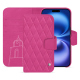 Funda de piel para cartera Apple iPhone 16 - Rose BB - Couture ( Pantone #DB599F )