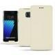Lederschutzhülle Samsung Galaxy Note 7 - Blanc PU