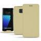 Capa em pele Samsung Galaxy Note 7 - Beige PU