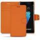 Samsung Galaxy Note 7 leather case - Orange PU