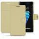 Capa em pele Samsung Galaxy Note 7 - Beige PU