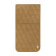 Capa em pele Apple iPhone 16 Plus - Sable vintage - Couture ( Pantone #9b7340 ) 