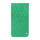 Custodia in pelle Apple iPhone 16 Plus - Menthe vintage - Couture ( Pantone #37b375 ) 