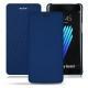 Capa em pele Samsung Galaxy Note 7 - Bleu Océan PU