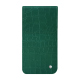 Funda de piel Apple iPhone 16 Plus - Crocodile pino ( Pantone #173F35 ) 