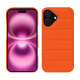 Capa almofadada para Apple iPhone 16 Plus - Orange fluo ( Pantone #ff5406 ) 