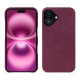 Coque cuir Apple iPhone 16 Plus - Prune vintage ( Pantone #612434 ) 