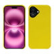 Funda de piel Apple iPhone 16 Plus - Jaune fluo ( Pantone #c9ff57 ) 