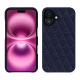 レザーケース Apple iPhone 16 Plus - Cobalt - Couture ( Pantone #2b253f ) 
