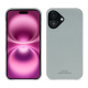 レザーケース Apple iPhone 16 Plus - Gris PU ( Pantone #c1c6c8 ) 