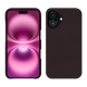 Coque cuir Apple iPhone 16 Plus - Marron envoûtant ( Pantone #4e3629 ) 