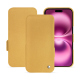 Custodia in pelle Apple iPhone 16 Plus - Or Maïa ( Pantone 871C ) 
