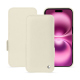 Housse cuir Apple iPhone 16 Plus - Blanc ( Nappa / White ) 