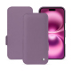 Capa em pele Apple iPhone 16 Plus - Lilas ( Nappa - Pantone #b9a3e3 ) 