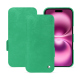Funda de piel Apple iPhone 16 Plus - Menthe vintage ( Pantone #37b375 ) 