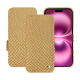 Funda de piel Apple iPhone 16 Plus - Serpent sabbia ( Pantone #D2BA92 )