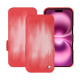 Housse cuir Apple iPhone 16 Plus - Rose Patine