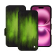 Apple iPhone 16 Plus leather case - Vert Patine