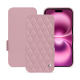 Custodia in pelle Apple iPhone 16 Plus - Rose - Couture ( Nappa - Pantone #efbae1 ) 
