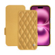 Funda de piel Apple iPhone 16 Plus - Or Maïa - Couture ( Pantone 871C ) 