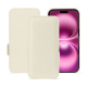 Apple iPhone 16 Plus leather case - Blanc PU ( White ) 