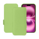 Capa em pele Apple iPhone 16 Plus - Vert olive PU ( Pantone #a7c58e )
