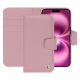 Custodia in pelle Apple iPhone 16 Plus - Rose ( Nappa - Pantone #efbae1 ) 