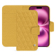 苹果 iPhone 16 Plus 真皮钱包保护套 - Mimosa - Couture ( Pantone #b39437 ) 